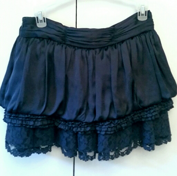 Midnight Blue Petticoat Skirt - Picture 2 of 8